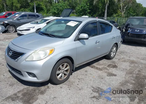 2012 Nissan Versa 1.6 Sl z USA, uszkodzony, nr VIN 3N1CN7APXCL909053